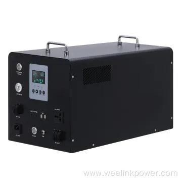 MPPT Solar Rechargeable Power Station 1000W 2000W 3000W Portable for Outdoor Home with Lithium LiFePO4 Battery